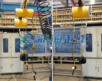 防爆氣動(dòng)平衡吊實(shí)物圖二