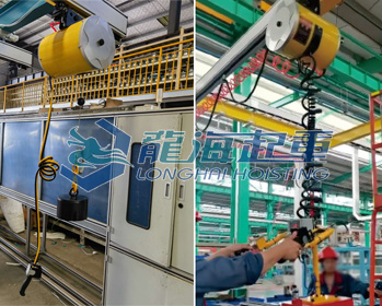 防爆氣動(dòng)平衡吊實(shí)物圖一